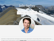 Tablet Screenshot of juliesedivy.com